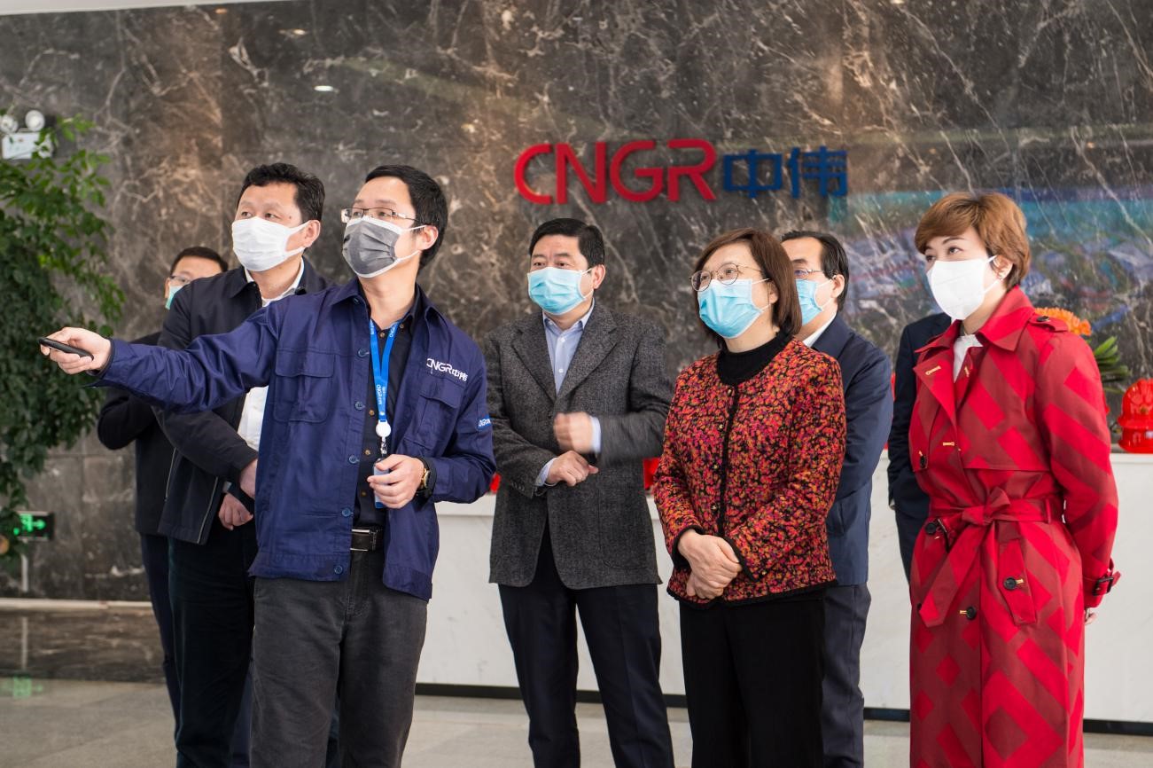 湖南省委常委、常务副省长谢建辉赴CA88官方网站视察复工复产工作
