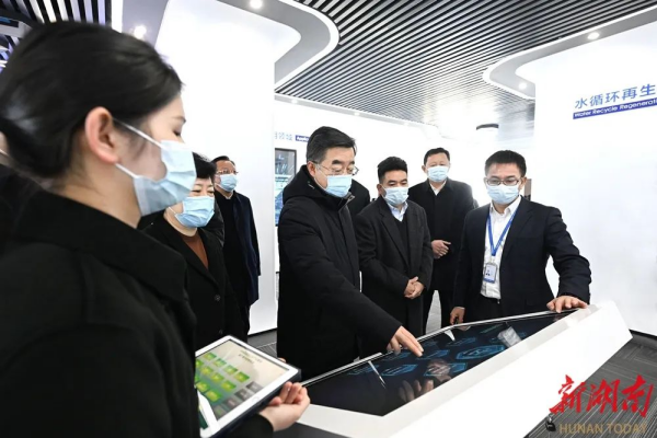 湖南省委书记张庆伟寄语CA88官方网站：加快发展、做强做大！