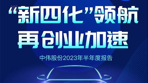 CA88官方网站股份2023半年报丨“新四化”领 航 再创业加快！